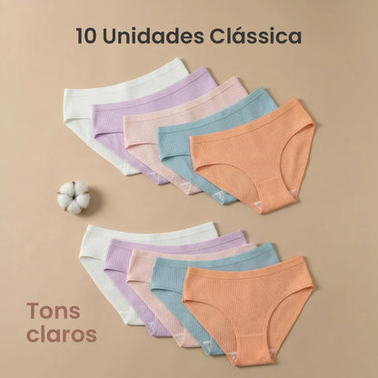 Kit 10 Calcinhas CottonConfort®
